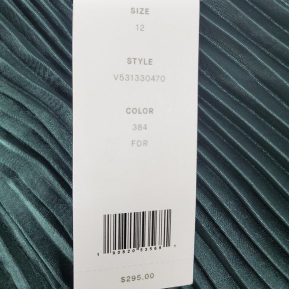 Vince Womens Green Pleated Skirt Size 12 - Picture 7 of 8